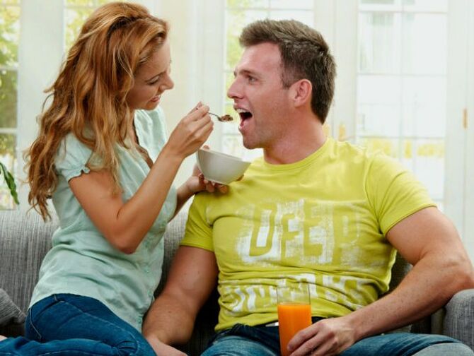 A nutrição adequada é a chave para a saúde do homem, incluindo a saúde sexual.